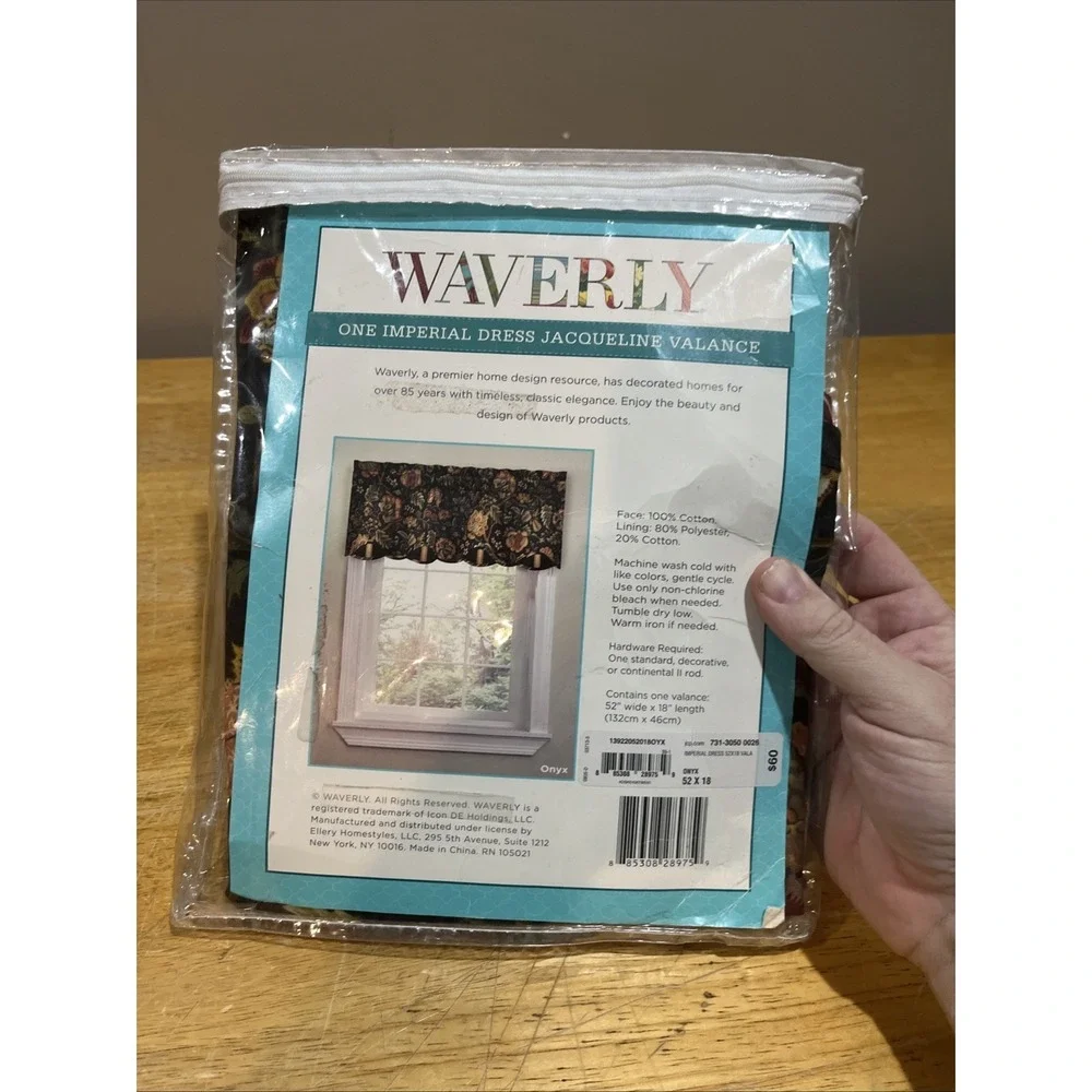 Waverly Imperial Dress Jacqueline Valance Black Onyx 52